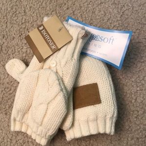 Finger/fingerless mittens